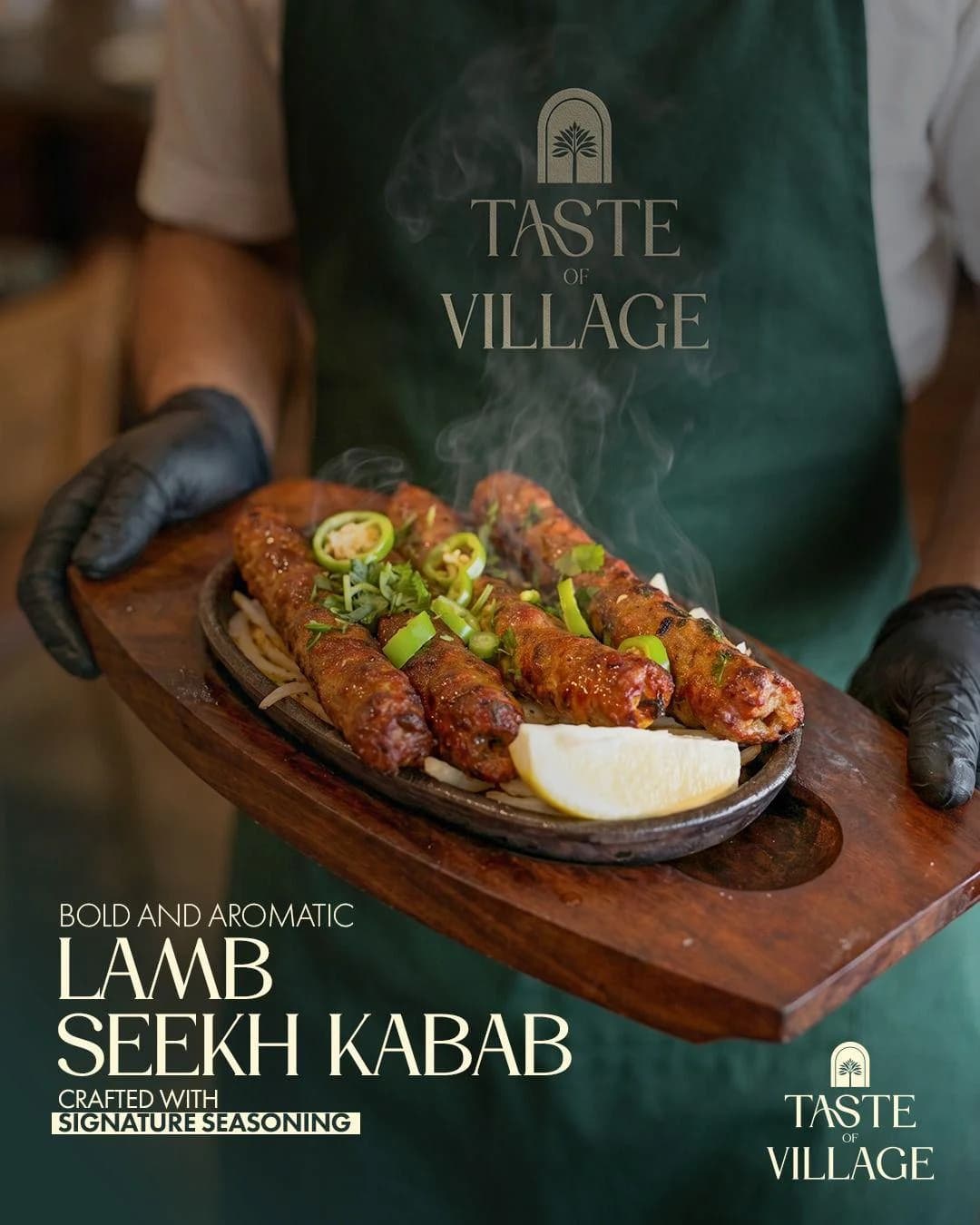 Lamb Seekh Kebab (4PC)